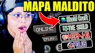 ENTRAMOS AL MAPA SECRETO Y MALDITO DE AMONG US INVADIDO POR MINECRAFT 😱 | Pathofail