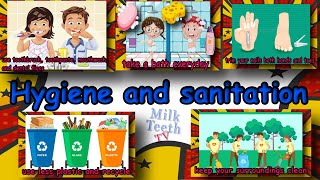 Basic Personal Hygiene and Sanitation Rules with Pictures | Importance of Hygiene and Grooming