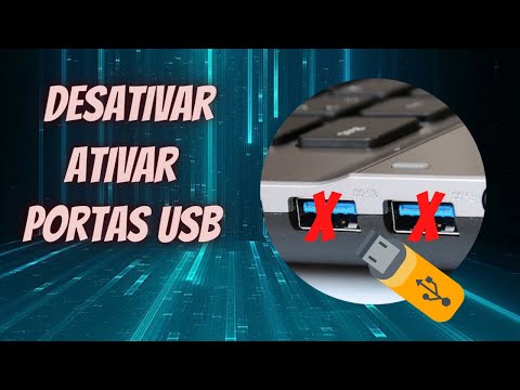 Como Desativar e Ativar Portas USB do Computador Notebook