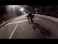 Rodando. Coja la curva Longboard Medellin