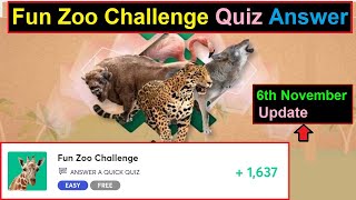 Fun Zoo Challenge Quiz Answers | Zoo challenge quiz | Video-facts screenshot 1