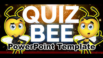 QUIZ BEE GAMIFIED POWERPOINT TEMPLATE ✨