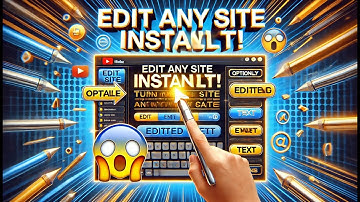 Turn any site into an editable canvas with document.designMode in chrome