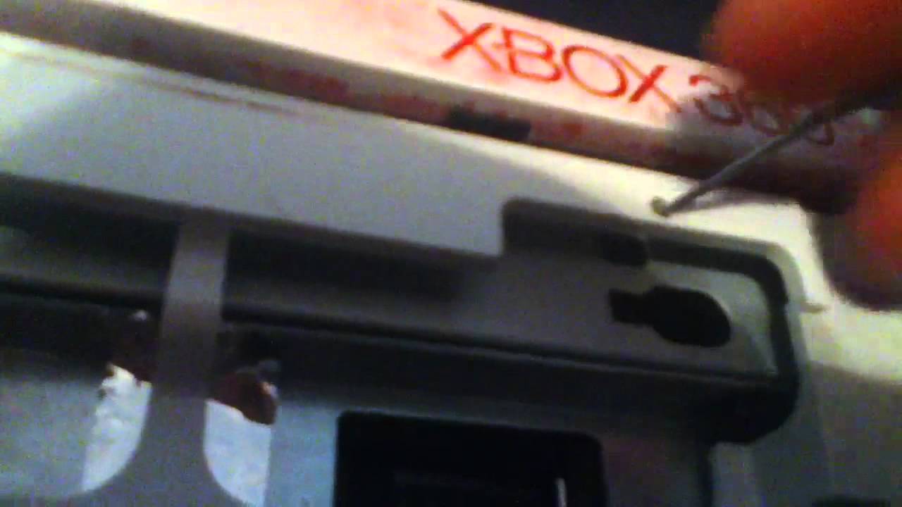 [TUT] how to emergency eject xbox 360 - YouTube
