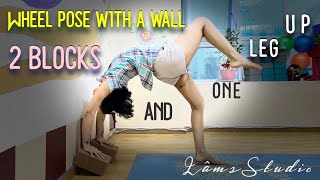 Urdhva Dhanurasana  Upward bow pose | Inside Flow with Mom _ B | Tư thế bánh xe với tường