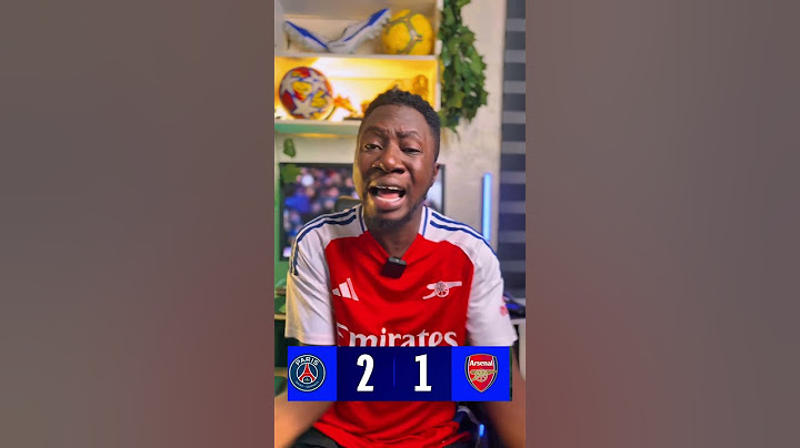 Arsenal crash out of the UCL after 2-1 loss to PSG in the semifinal. Heartbreak for the Gunners