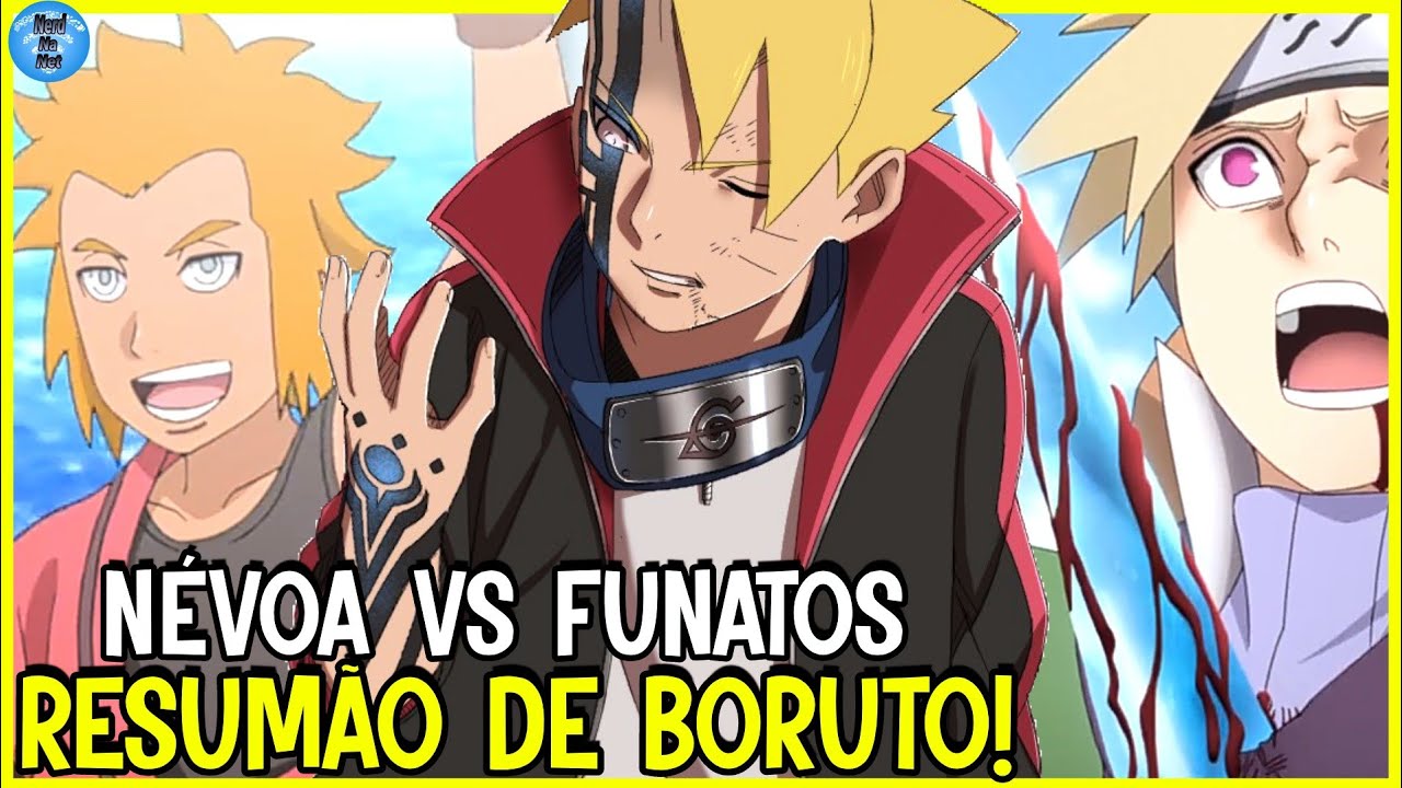 Boruto - Episódio 239: O Menino da Ilha dos Construtores Navais