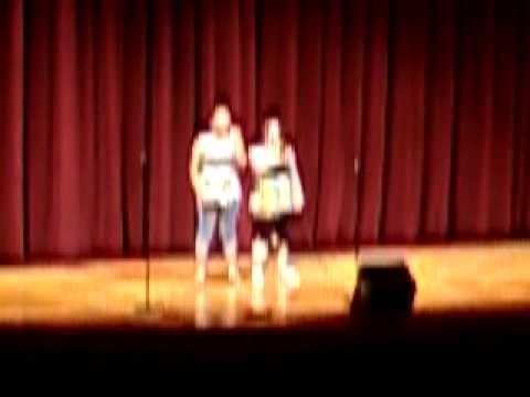 tharp talent show(teyani and sam)