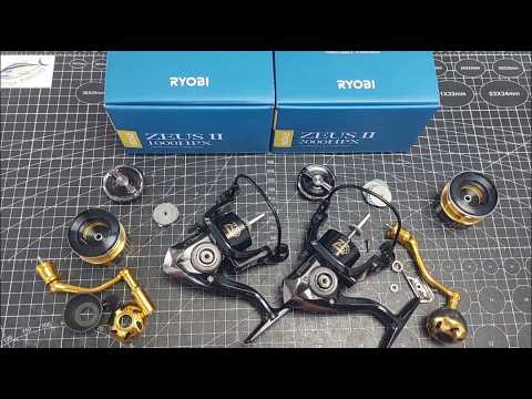 Ryobi Zeus II HPX 1000 vs 2000 Quality Smooth Reel‼️ - YouTube