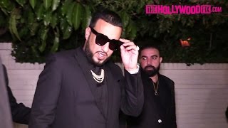 French Montana & Belly Smoke Blunts In A Maybach At The Gq Men Of The Year Party 12.8.16