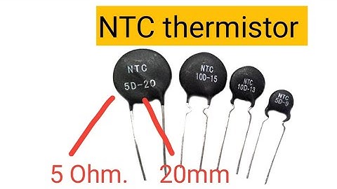 What is NTC Thermistor