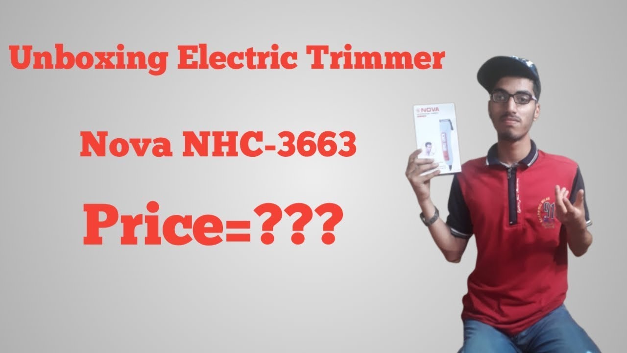 nova nhc 3663 trimmer