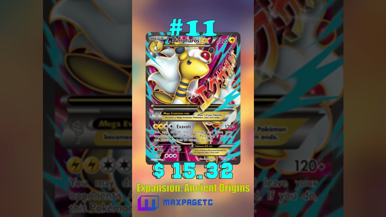 Top 15 Ampharos Pokémon Cards 