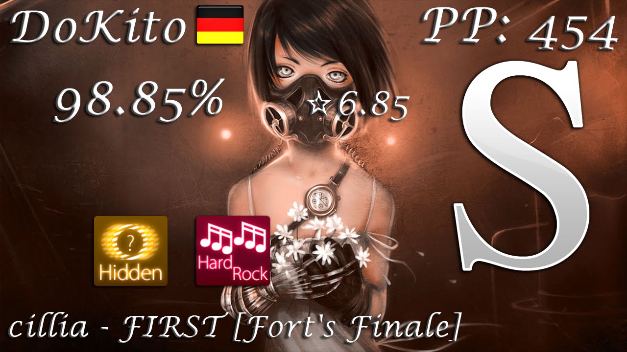 cillia - FIRST [Fort's Finale] +HDHR - 98.85% S (DoKito)