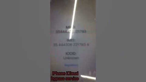 iOS 10.2.1 iCloud bypass