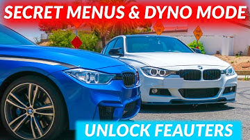 HOW TO ACCESS BMW SECRET MENUS! **DYNO MODE / DELETE WARNINGS**
