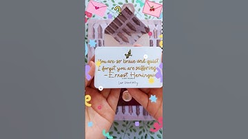 Mini Envelope Surprise (part 1) #art #sketchbook #handmade #famousquotes  #journaling