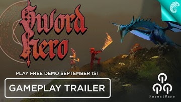 Sword Hero Gameplay Trailer | Play Demo Now | A deeply reactive Open World RPG, inspired by classics