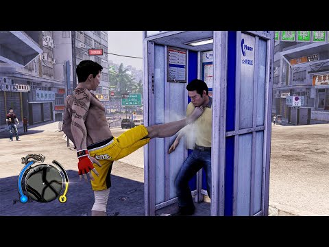 Sleeping Dogs: Funny & Brutal Moments - PC Free Roam Gameplay [4K/60FPS]