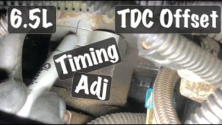 1996 - 2002 GM 6.5L Diesel Stanadyne Injection Pump Timing Adjustment TDCO Procedure (Chevy & GMC) screenshot 4