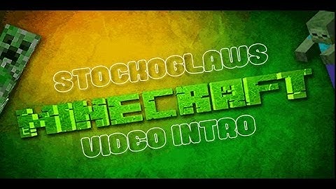 StockoGlaws - Minecraft Feed The Beast - Video Intro Idea