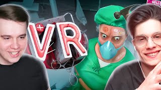 КЛИНИКА ДЖОХАНА И МАРМОКА - СИМУЛЯТОР ХИРУРГА VR - РЕАКЦИЯ