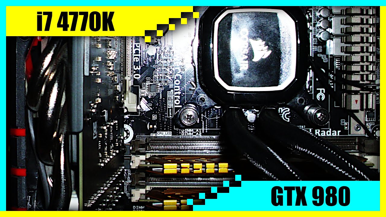 i7 4770K + GTX 980 Gaming PC in 2022 | Tested in 7 Games