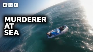 Murderer found fleeing the UK by dinghy | Saving Lives at Sea  BBC