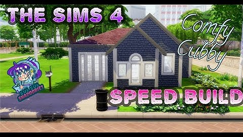 The Sims 4 Comfy Cubby Speed Build