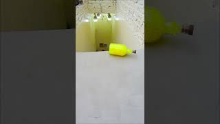 Yellow glass bottle!