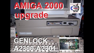AMIGA 2000 - part 3/6 WINUAE - FILE ADF - GOTEK E GENLOCK A2301 A2300 Auguri per Pasqua 2022 UPGRADE
