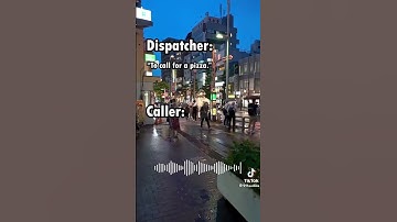 Thumbnail of Woman Calls 911 For Pizza #shorts #short #viral #tiktok #911