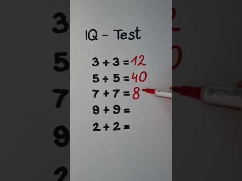 iQ test