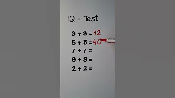 iQ test