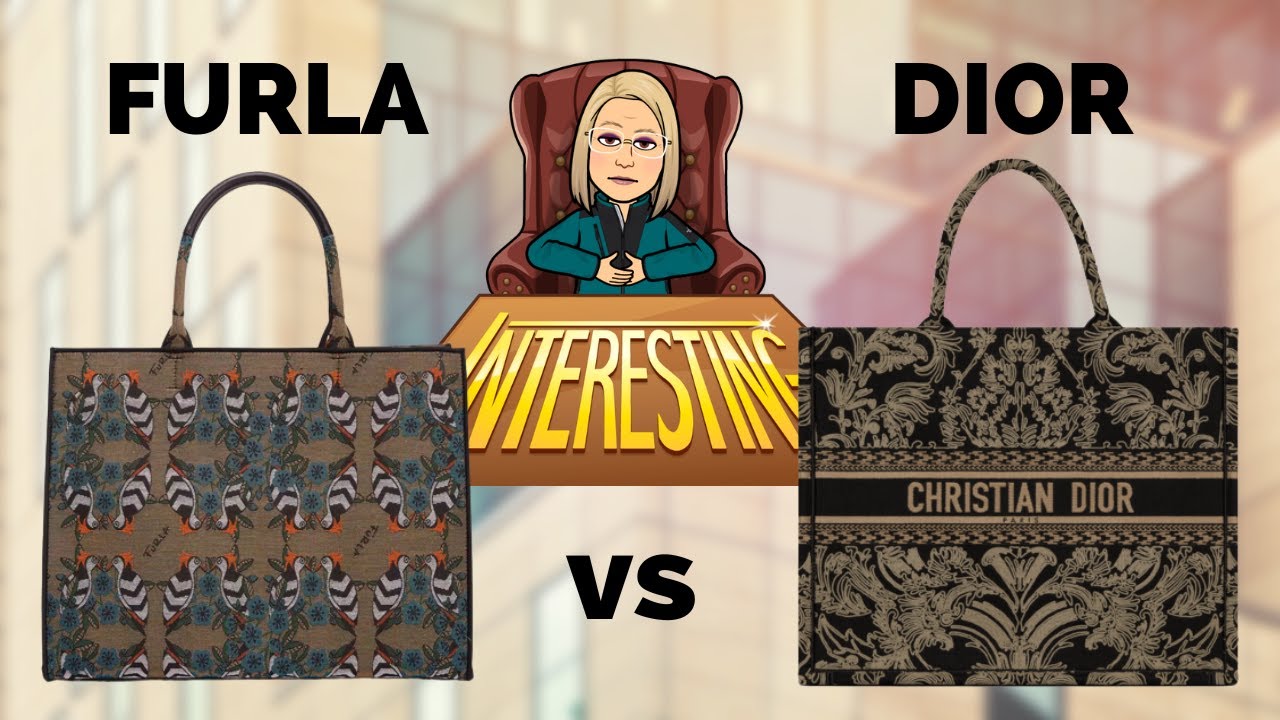 8 Reasons why the Furla Opportunity Tote is Better than the Dior Booktote  (REVEAL + perfume etc.) 