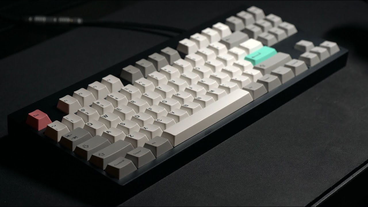 Mode Eighty w/ lubed Durock POM's - PE foam mod