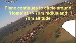 ArduPilot Legacy, RTL & Loiter, FPV flying.