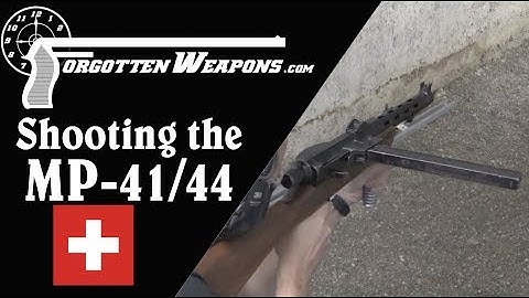 Feeling the Bern: Shooting the Swiss Furrer MP-41/44 SMG