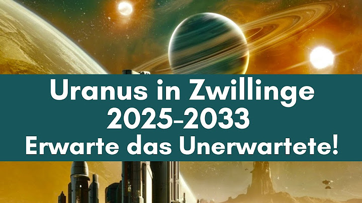 Erwarte das Unerwartete! ~ Uranus in Zwillinge 2025 bis 2033 ~ Podcast