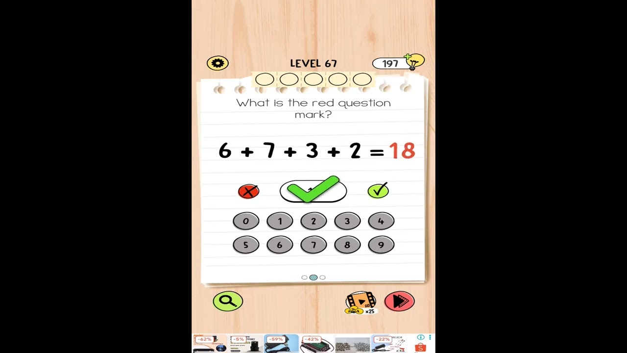 Brain Test 5 Level 67 - YouTube