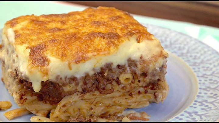 Pastitsio, my Dad's amazing - Greek Lasagna | Chri...