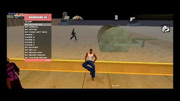Animation Menu V2.6 GTA SA Android