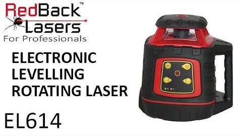 RedBack Lasers EL614 Rotating Laser
