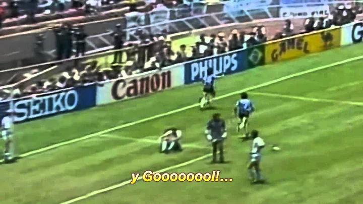 Maradona Goal of the Century - Vctor Hugo Morales ...