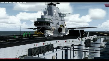 USS Bon Homme Richard (CVA 31) catapult animation test