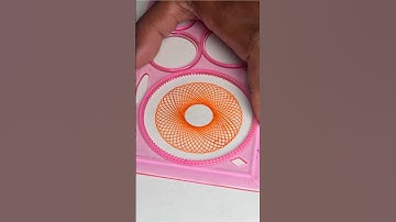 The Spirograph I used to enjoy in my childhood! 🙂 #spirograph #asmr #satisfying