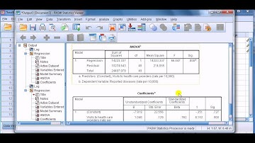SPSS for newbies: 1 multiple regression is not the same as running many simple linear regressions