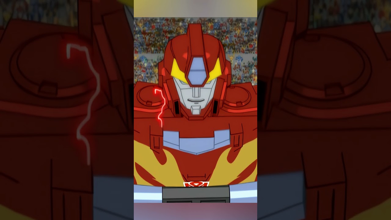 Rodimus and Hot Shot powerlinx! #transformers #energon #upscaled