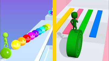 Stack Rider Vs Layers Roll: All Levels Gameplay - New Update Android, iOS #1