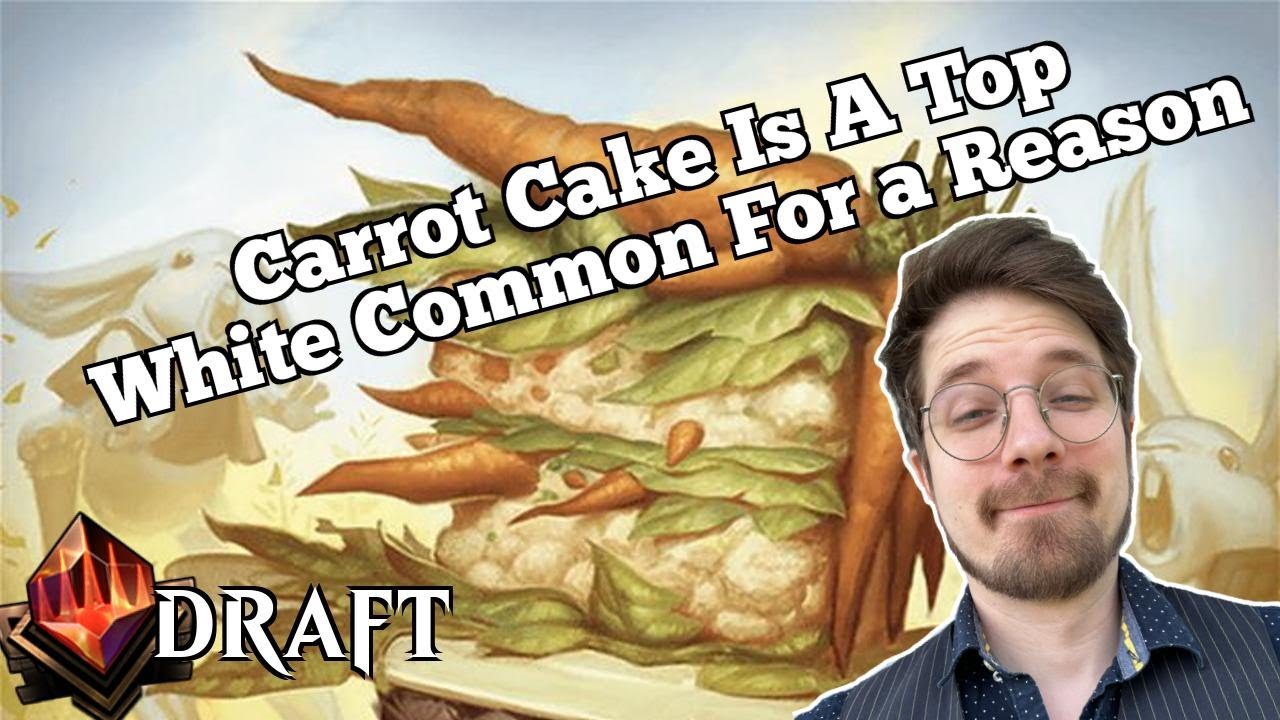 carrot cake mtg card Magic The Gathering - Bloomburrow - create a 1/1 white Rabbit creature token and scry 1 Carrot Cake Price | mtg